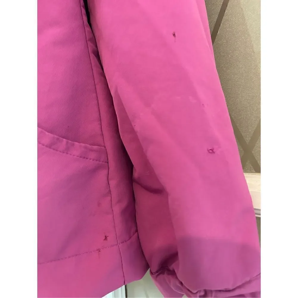 Women’s Y2K Vintage Nike Full Zip Jacket - Magenta Size Large